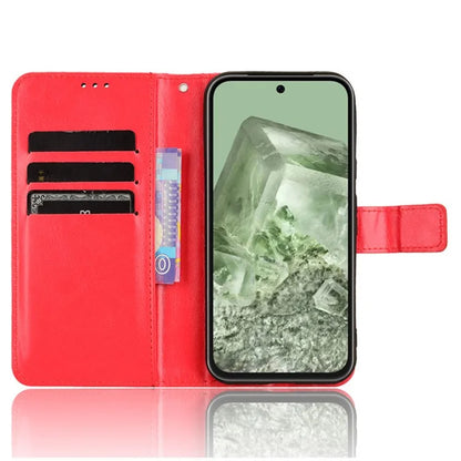 For Google Pixel 8a Leather Case Stand Wallet Leather Phone Cover