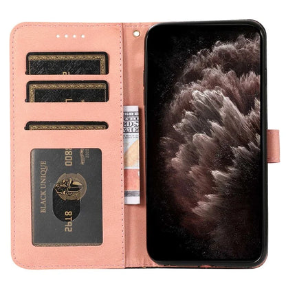 For Samsung Galaxy A05 4G Case Stand Color Splicing PU Leather Wallet Phone Cover