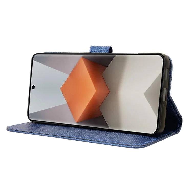 For Xiaomi Redmi Note 13 Pro+ 5G Case TPU + PU Leather Wallet Smartphone Shell Cover