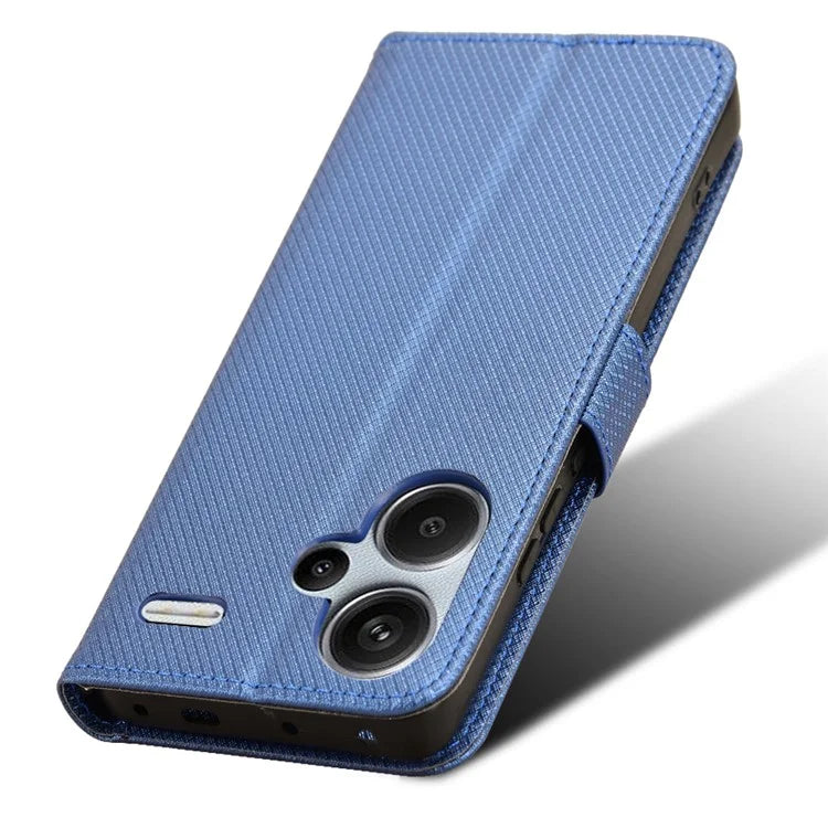 For Xiaomi Redmi Note 13 Pro+ 5G Case TPU + PU Leather Wallet Smartphone Shell Cover