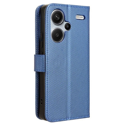 For Xiaomi Redmi Note 13 Pro+ 5G Case TPU + PU Leather Wallet Smartphone Shell Cover