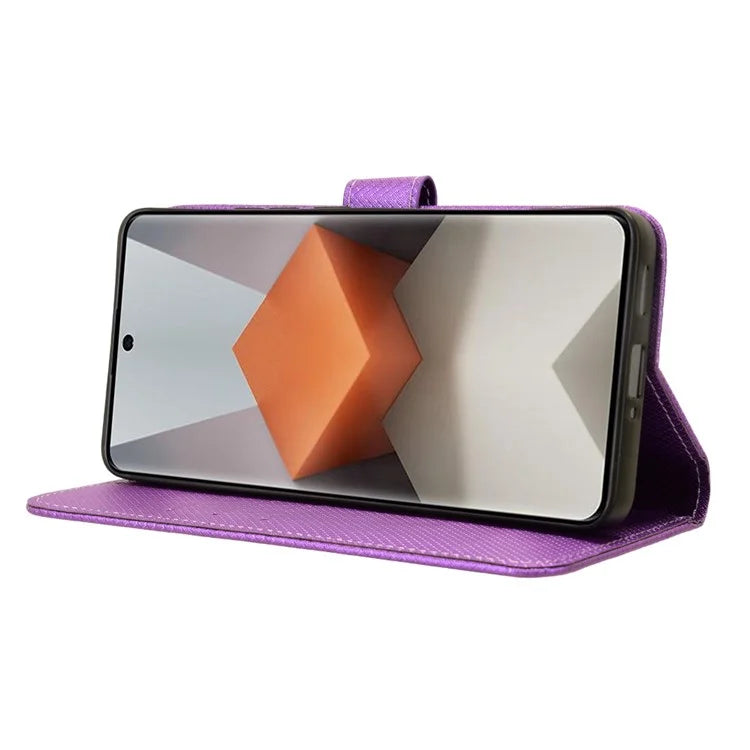 For Xiaomi Redmi Note 13 Pro+ 5G Case TPU + PU Leather Wallet Smartphone Shell Cover