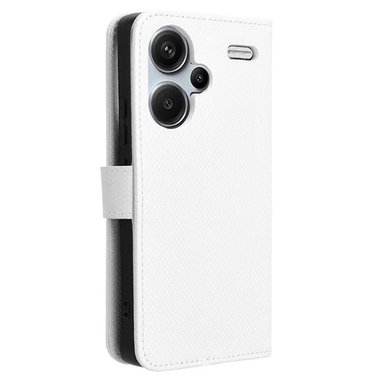 For Xiaomi Redmi Note 13 Pro+ 5G Case TPU + PU Leather Wallet Smartphone Shell Cover