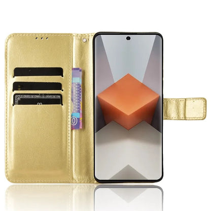 For Xiaomi Redmi Note 13 Pro+ Cell Phone Shell Crazy Horse Texture Cover Phone Case Wallet