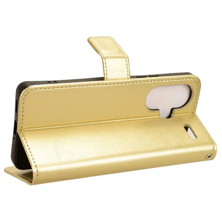 For Xiaomi Redmi Note 13 Pro+ Cell Phone Shell Crazy Horse Texture Cover Phone Case Wallet