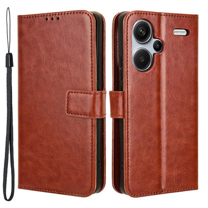 For Xiaomi Redmi Note 13 Pro+ Cell Phone Shell Crazy Horse Texture Cover Phone Case Wallet
