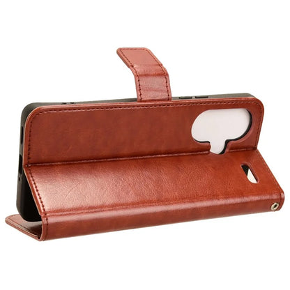 For Xiaomi Redmi Note 13 Pro+ Cell Phone Shell Crazy Horse Texture Cover Phone Case Wallet