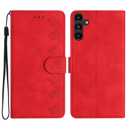 TPU+PU Leather Cover for Samsung Galaxy A15 5G Case Imprinted Butterfly Wallet Flip Stand Phone Shell