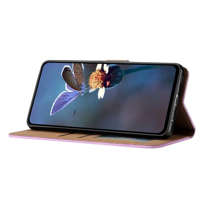 For Samsung Galaxy A05 4G Case Imprinted Butterfly PU Leather Wallet Stand Phone Cover