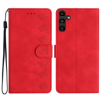 For Samsung Galaxy A05s 4G PU Leather Phone Stand Cover Case Imprinted Butterfly Wallet