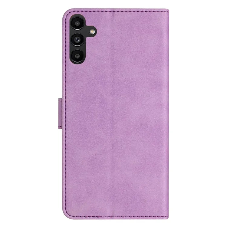 For Samsung Galaxy A05s 4G PU Leather Phone Stand Cover Case Imprinted Butterfly Wallet