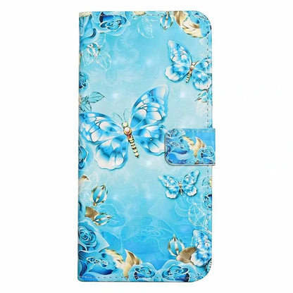 For Samsung Galaxy A05 4G Case PU Leather 3D Pattern Printing Phone Cover