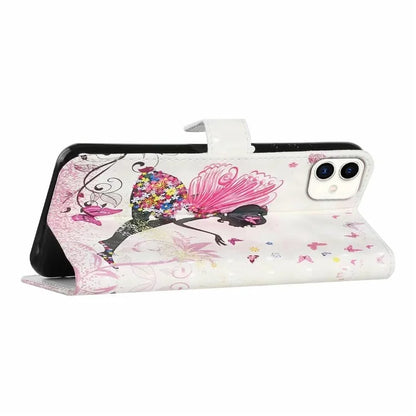 For Samsung Galaxy A05 4G Case PU Leather 3D Pattern Printing Phone Cover