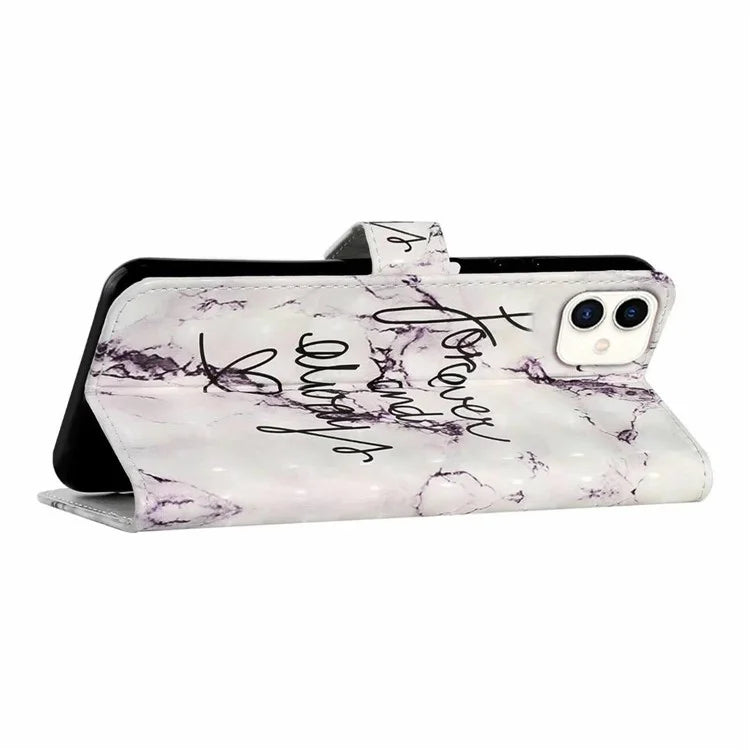For Samsung Galaxy A05 4G Case PU Leather 3D Pattern Printing Phone Cover