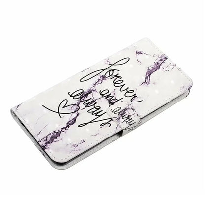 For Samsung Galaxy A05 4G Case PU Leather 3D Pattern Printing Phone Cover