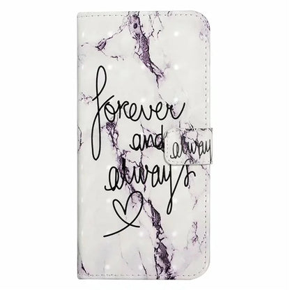 For Samsung Galaxy A05 4G Case PU Leather 3D Pattern Printing Phone Cover