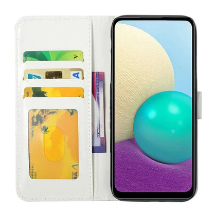 For Samsung Galaxy A05 4G Case PU Leather 3D Pattern Printing Phone Cover