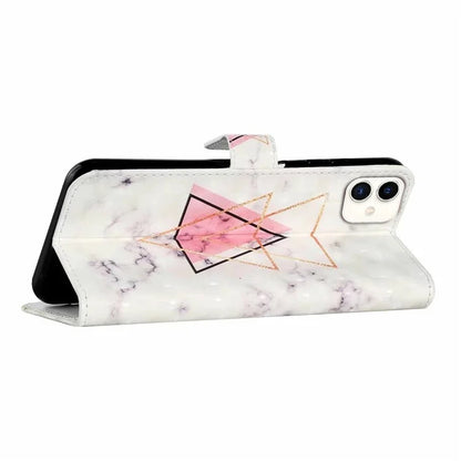 For Samsung Galaxy A05 4G Case PU Leather 3D Pattern Printing Phone Cover