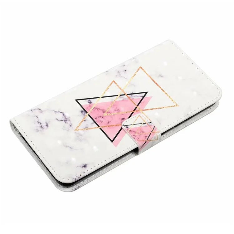For Samsung Galaxy A05 4G Case PU Leather 3D Pattern Printing Phone Cover