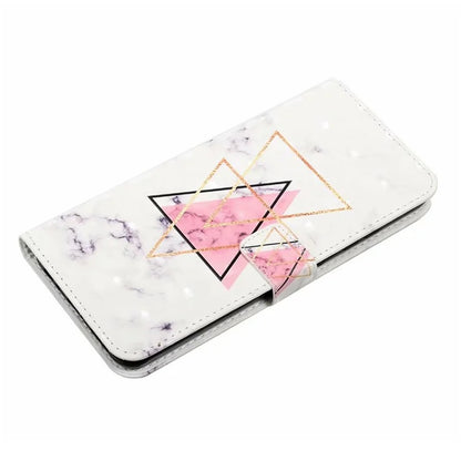 For Samsung Galaxy A05 4G Case PU Leather 3D Pattern Printing Phone Cover