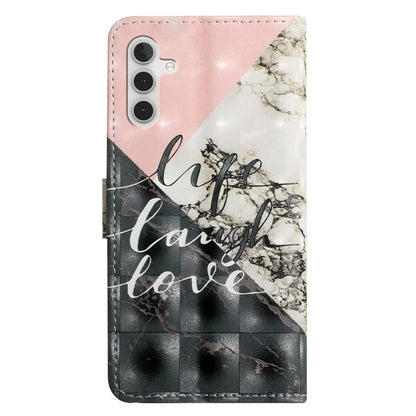 For Samsung Galaxy A05s 4G Case 3D Pattern Printing Leather Wallet Phone Cover