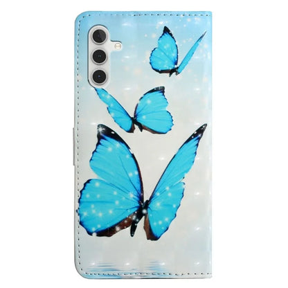 For Samsung Galaxy A05s 4G Case 3D Pattern Printing Leather Wallet Phone Cover