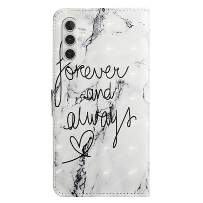 For Samsung Galaxy A05s 4G Case 3D Pattern Printing Leather Wallet Phone Cover