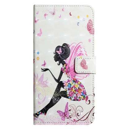 For Samsung Galaxy A05s 4G Case 3D Pattern Printing Leather Wallet Phone Cover