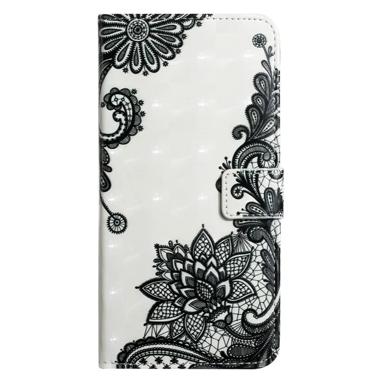For Samsung Galaxy A05s 4G Case 3D Pattern Printing Leather Wallet Phone Cover