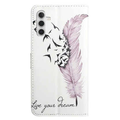 For Samsung Galaxy A05s 4G Case 3D Pattern Printing Leather Wallet Phone Cover