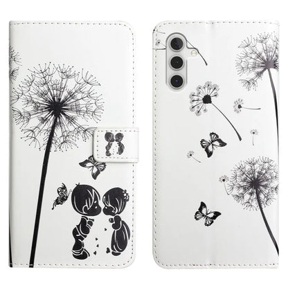 For Samsung Galaxy A15 5G Case Leather Anti-Drop 3D Pattern Printing Phone Cover