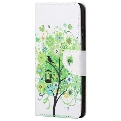 For Samsung Galaxy S24 Ultra Case Pattern Leather Flip Phone Cover