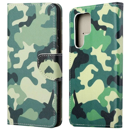 For Samsung Galaxy S24 Ultra Case Pattern Leather Flip Phone Cover