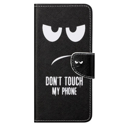 For Samsung Galaxy S24 Ultra Case Pattern Leather Flip Phone Cover