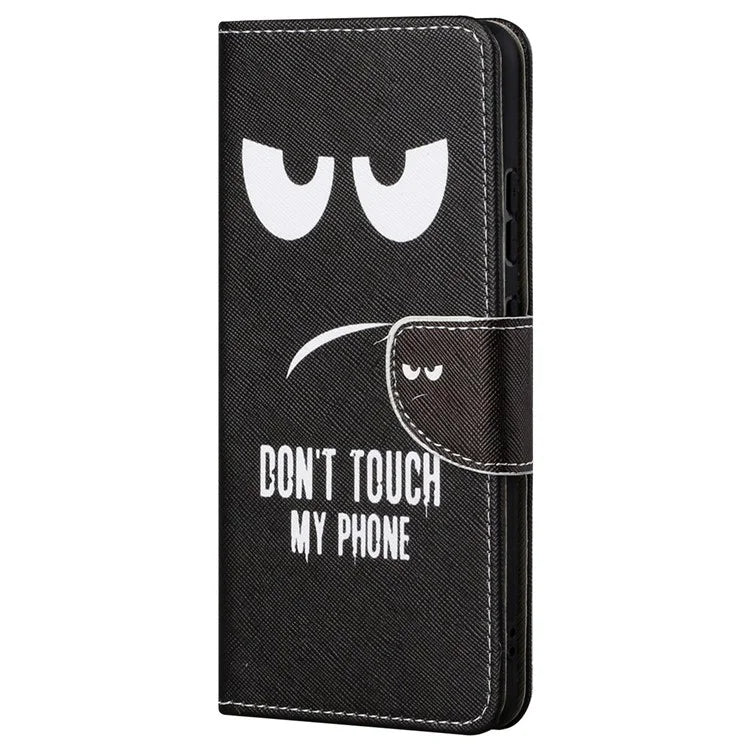 For Samsung Galaxy S24 Ultra Case Pattern Leather Flip Phone Cover