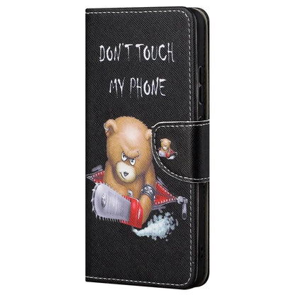 For Samsung Galaxy S24 Ultra Case Pattern Leather Flip Phone Cover