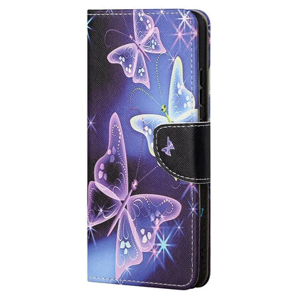 For Samsung Galaxy S24 Ultra Case Pattern Leather Flip Phone Cover