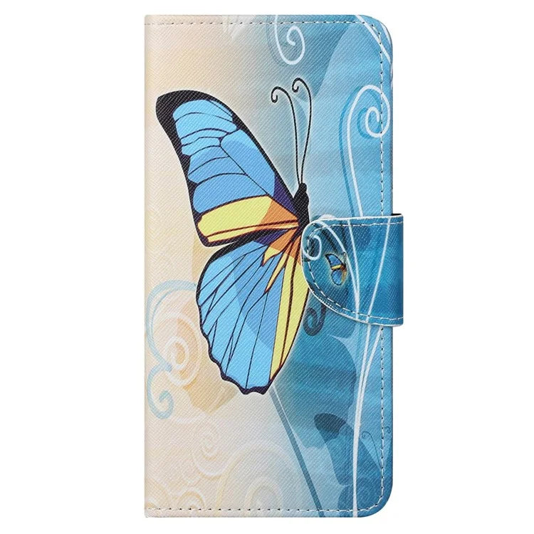 For Samsung Galaxy S24 Ultra Case Pattern Leather Flip Phone Cover