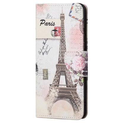 For Samsung Galaxy S24 Ultra Case Pattern Leather Flip Phone Cover
