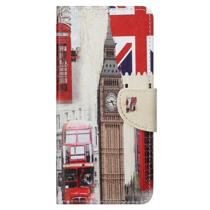 For Samsung Galaxy S24 Ultra Case Pattern Leather Flip Phone Cover