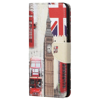 For Samsung Galaxy S24 Ultra Case Pattern Leather Flip Phone Cover