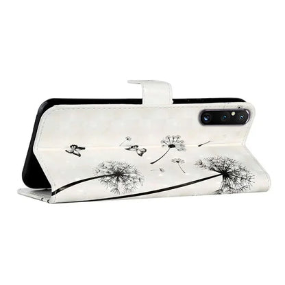 For Sony Xperia 1 V Case 3D Pattern PU Leather Flip Wallet Phone Cover