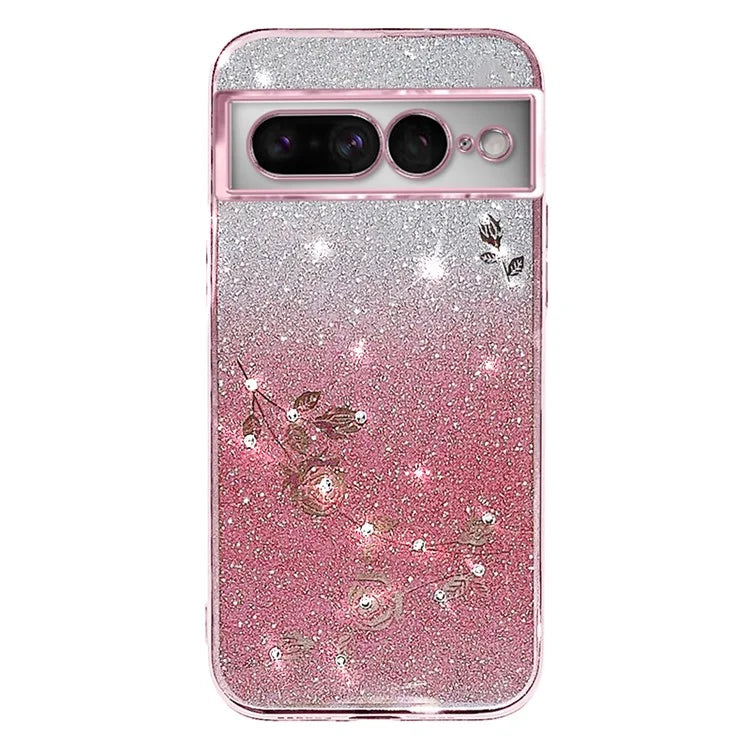 KADEM For Google Pixel 7 Pro 5G Case Soft TPU Scratch Resistant Gradient Phone Cover