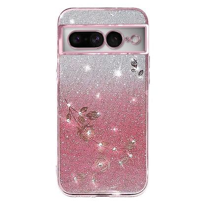 KADEM For Google Pixel 7 Pro 5G Case Soft TPU Scratch Resistant Gradient Phone Cover