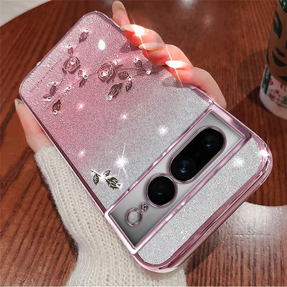 KADEM For Google Pixel 7 Pro 5G Case Soft TPU Scratch Resistant Gradient Phone Cover