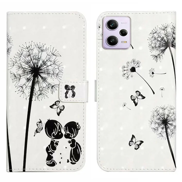 For Xiaomi Redmi Note 12 Pro 5G / Note 12 Pro Speed 5G / Poco X5 Pro 5G Case 3D Pattern Printing Phone Cover