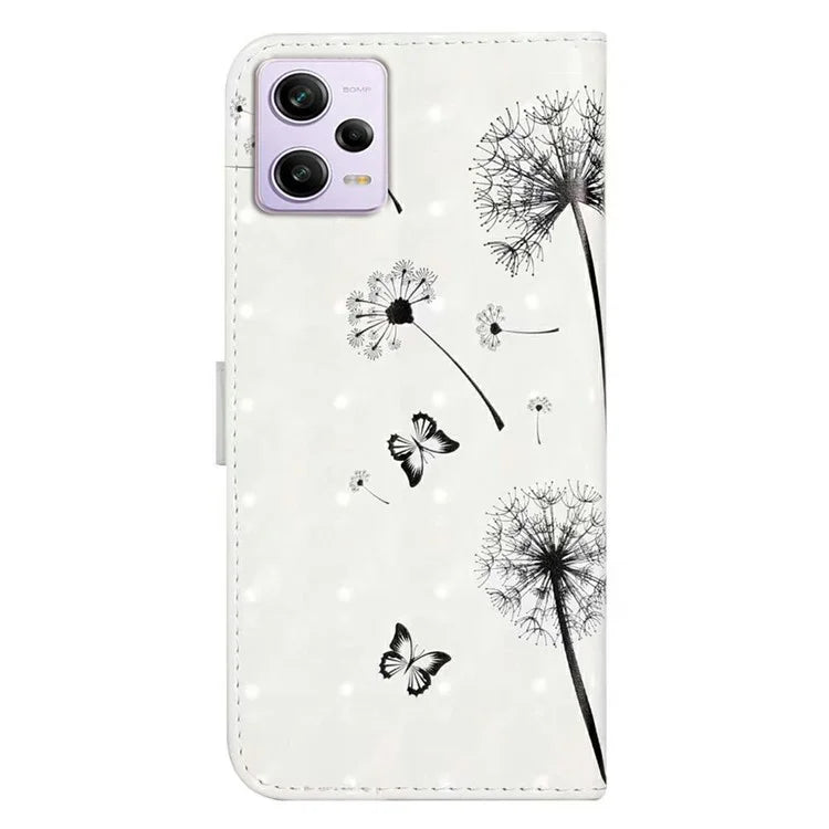 For Xiaomi Redmi Note 12 Pro 5G / Note 12 Pro Speed 5G / Poco X5 Pro 5G Case 3D Pattern Printing Phone Cover