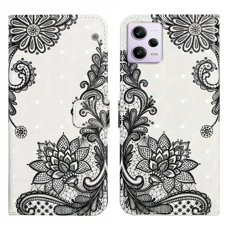 For Xiaomi Redmi Note 12 Pro 5G / Note 12 Pro Speed 5G / Poco X5 Pro 5G Case 3D Pattern Printing Phone Cover