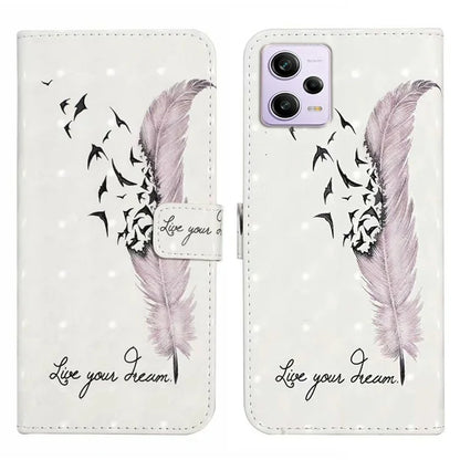 For Xiaomi Redmi Note 12 Pro 5G / Note 12 Pro Speed 5G / Poco X5 Pro 5G Case 3D Pattern Printing Phone Cover