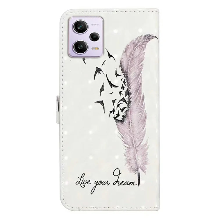 For Xiaomi Redmi Note 12 Pro 5G / Note 12 Pro Speed 5G / Poco X5 Pro 5G Case 3D Pattern Printing Phone Cover
